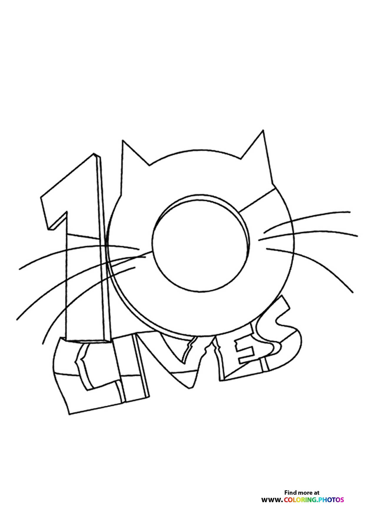 Cat Face with Whiskers