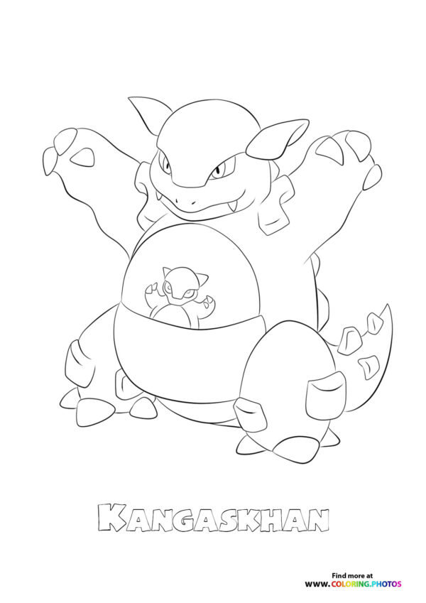 Kangaskhan with Joey