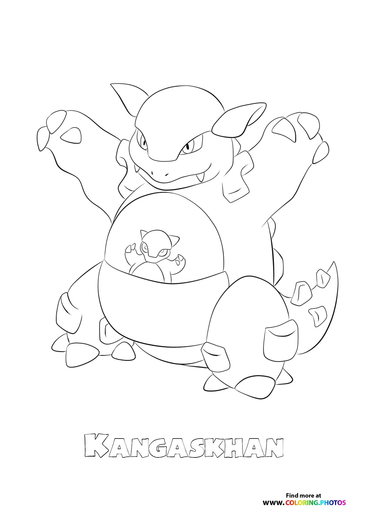 Kangaskhan with Joey