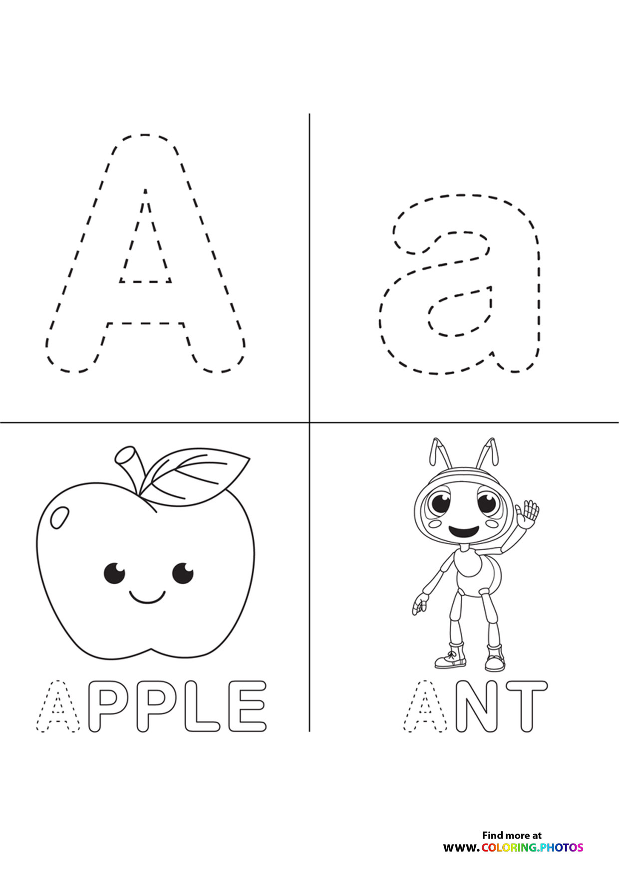 ABC alphabet letters