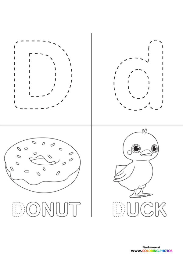 Cocomelon ABC coloring pages page 3