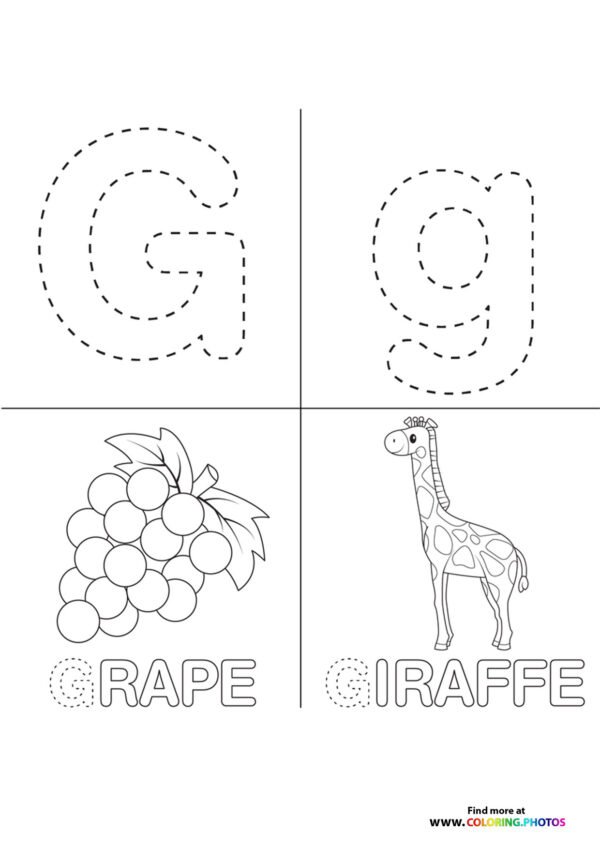 Cocomelon ABC coloring pages page 6