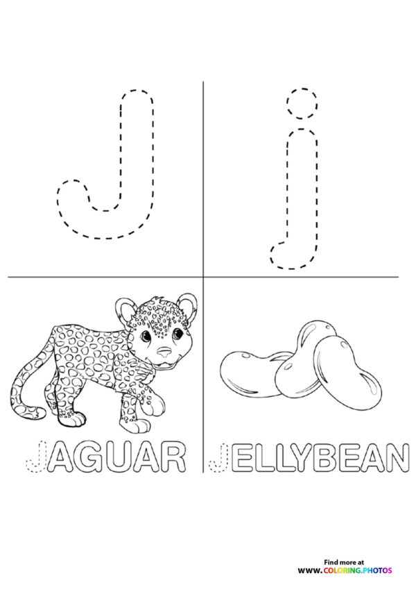 Cocomelon ABC coloring pages page 9