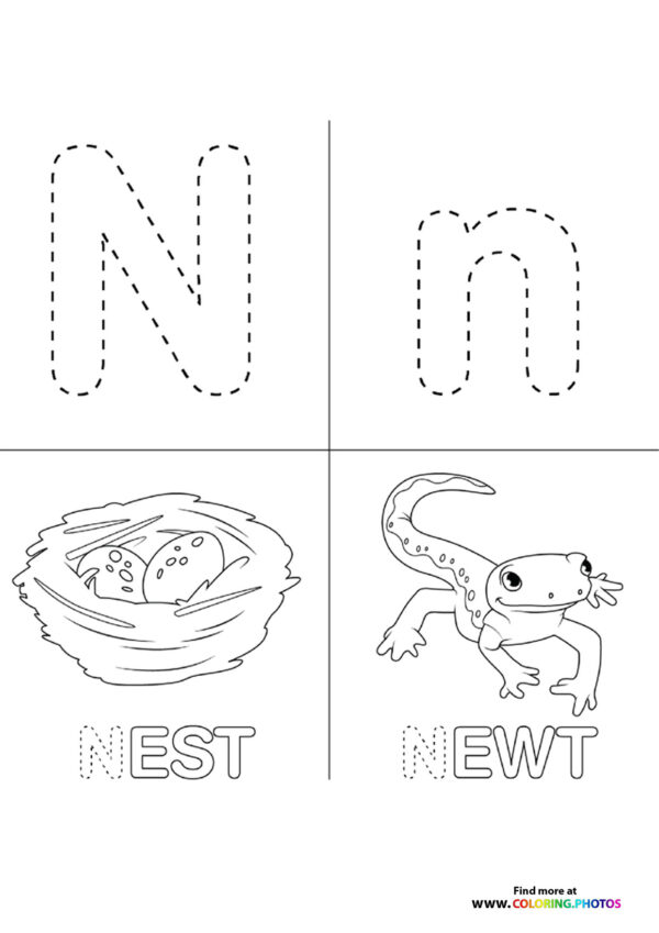 Cocomelon ABC coloring pages page 13