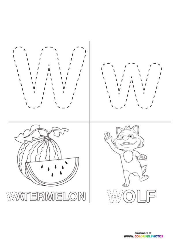 Cocomelon ABC coloring pages page 22