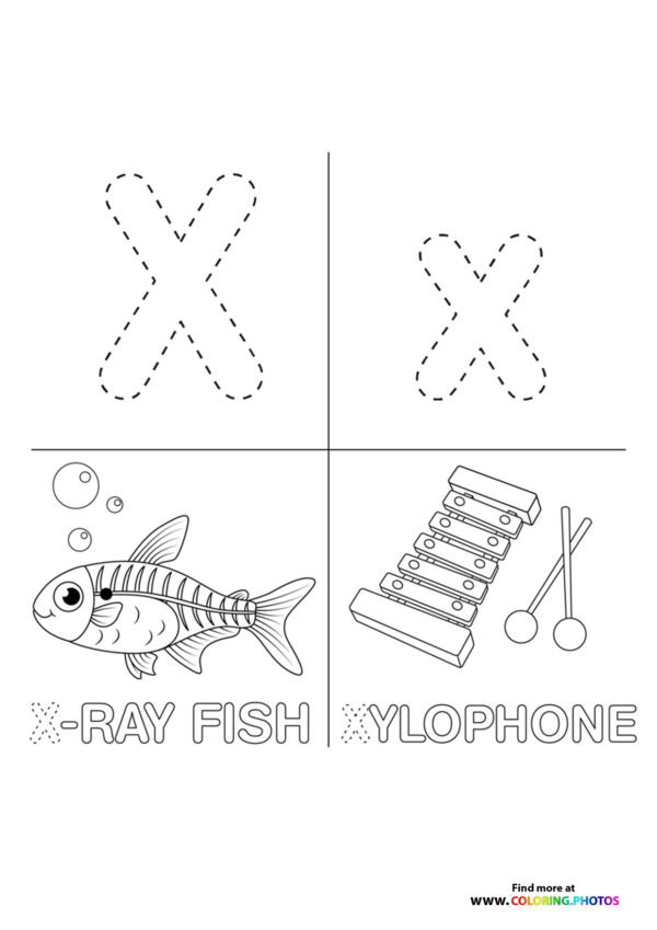 Cocomelon ABC coloring pages page 23