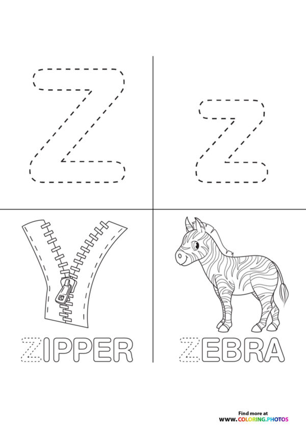 Cocomelon ABC coloring pages page 25