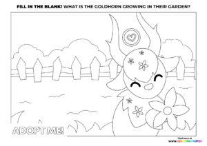 Goldhorn in the Garden