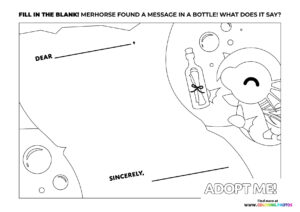 Merhorse's Message in a Bottle