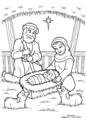 Nativity in the Stable
