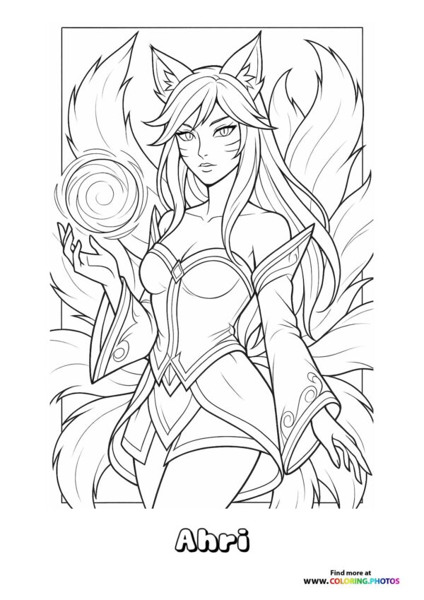 Ahri with Spirit Orb