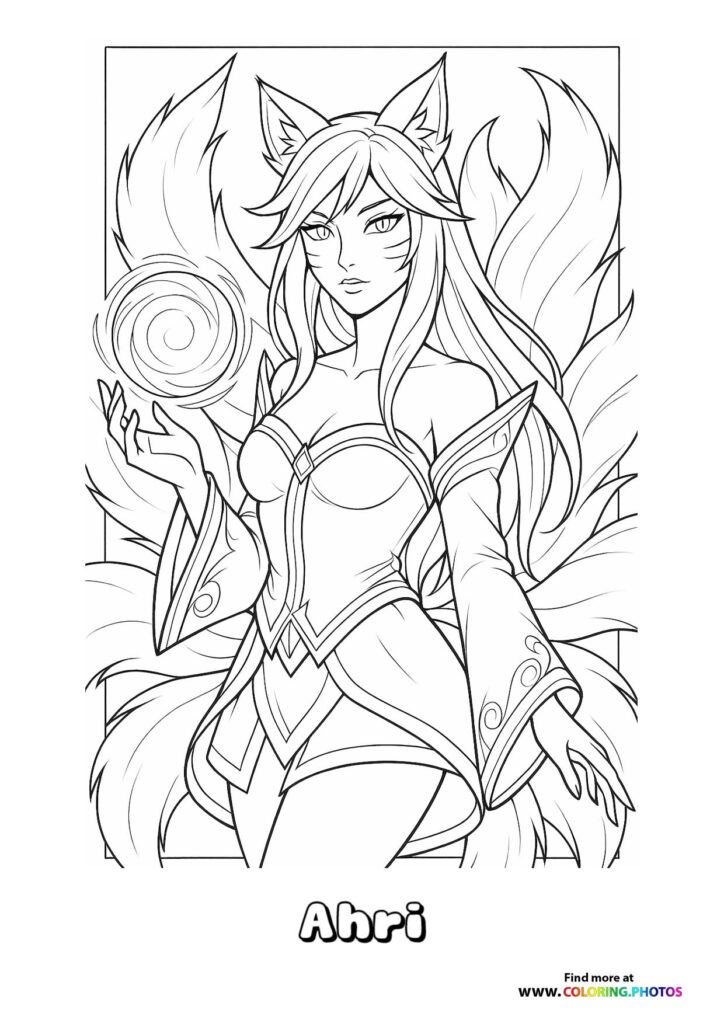 Ahri with Spirit Orb