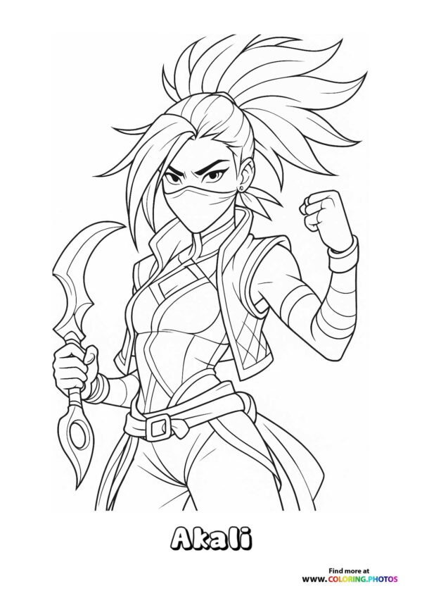 Akali the Ninja Warrior