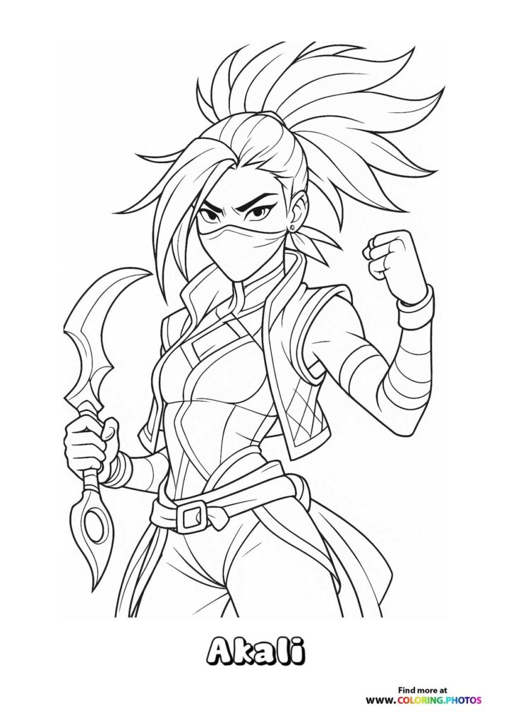 Akali the Ninja Warrior