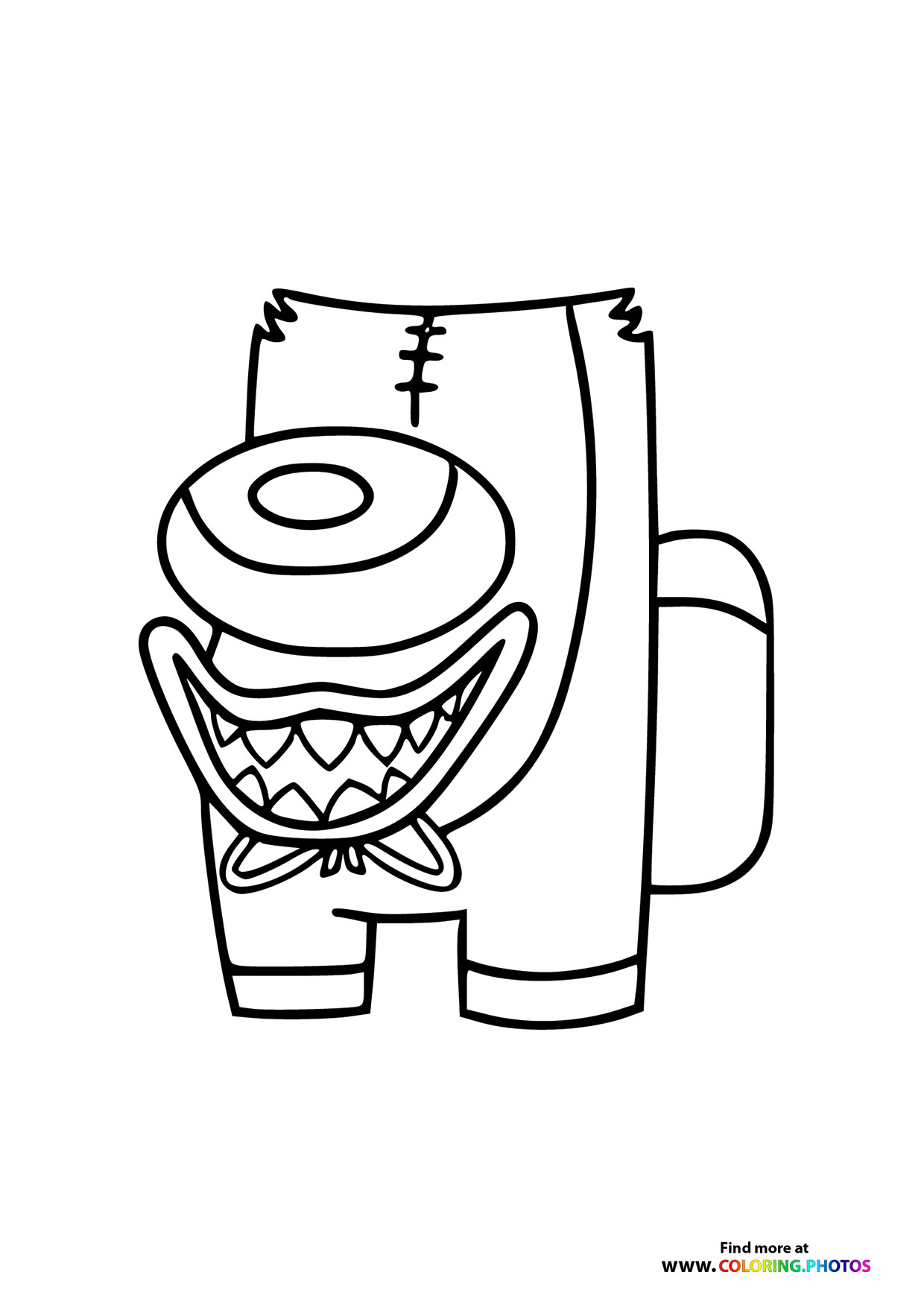 Huggy Wuggy Front View