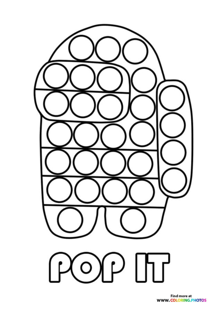Pop It Fidget Toy
