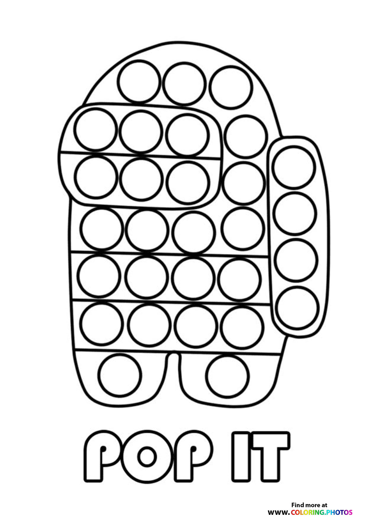 Pop It Fidget Toy