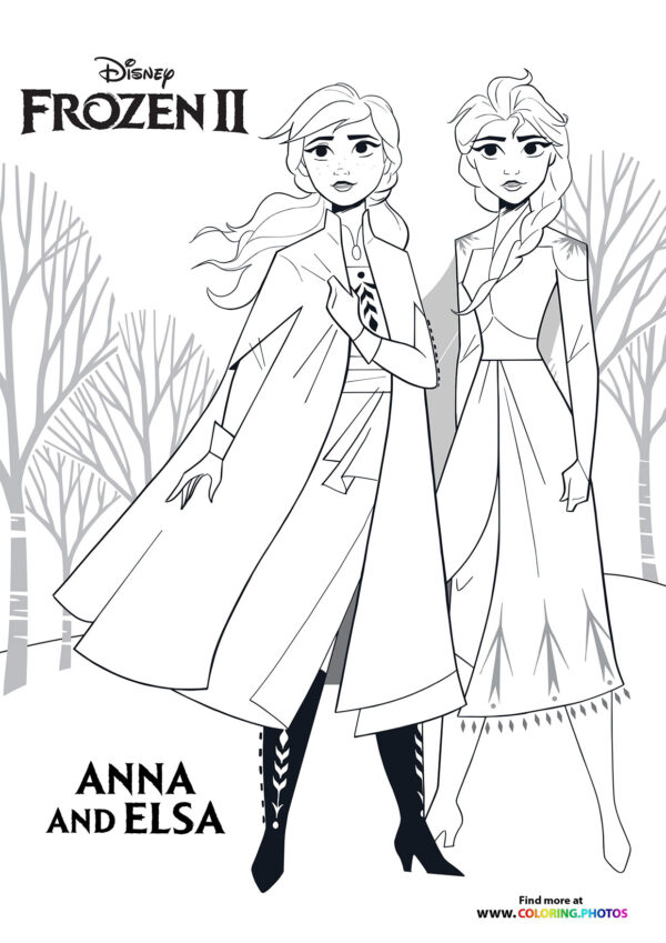 Anna and Elsa
