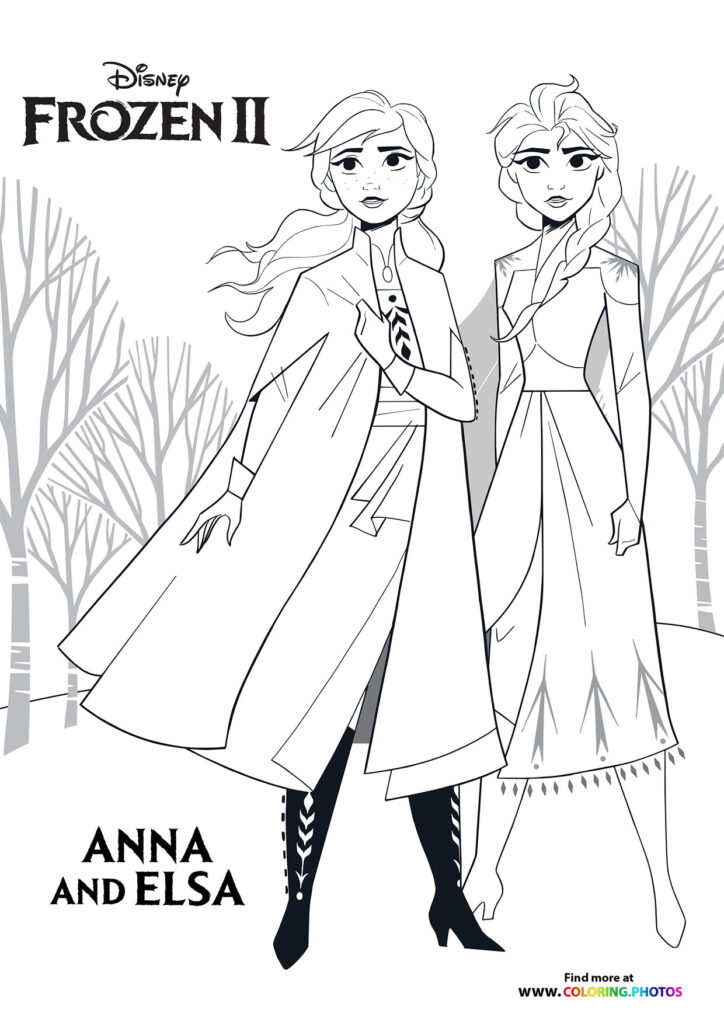 Anna and Elsa