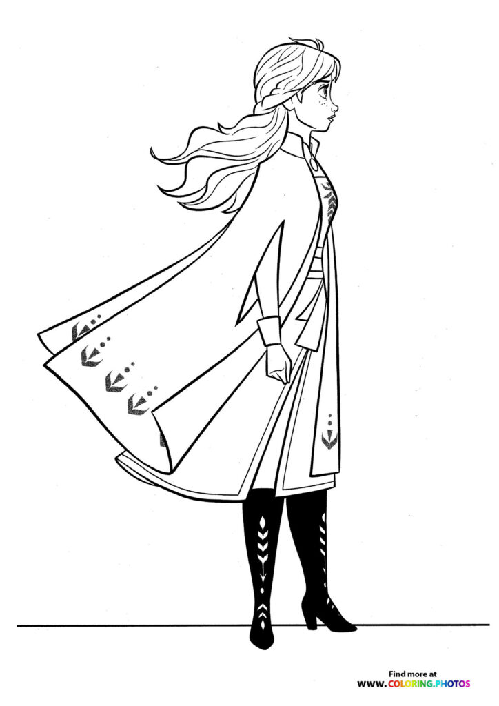 Anna looking into distance