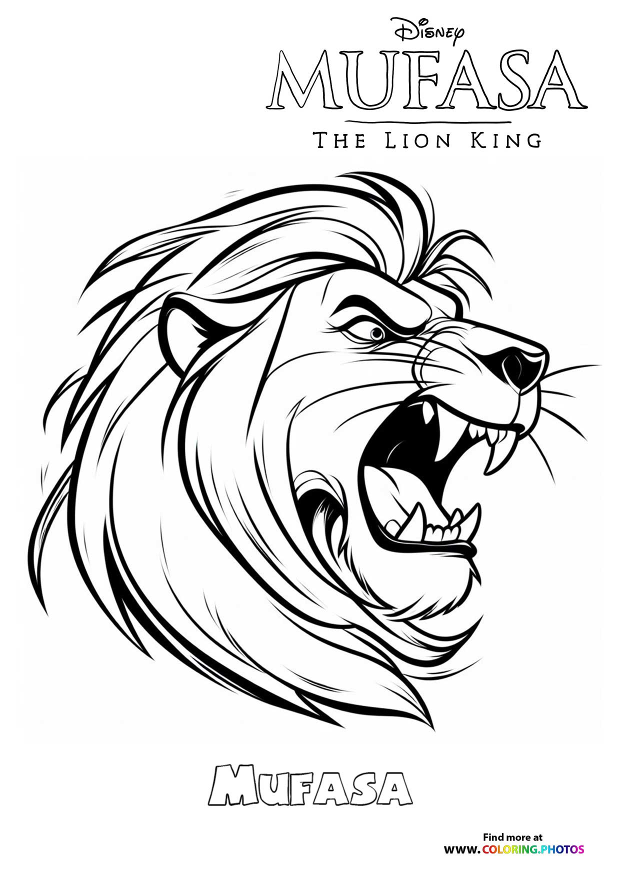 Mufasa Roaring