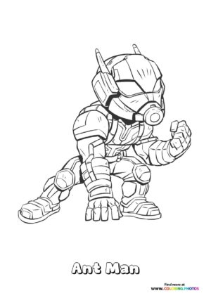 Ant-Man in Battle Suit