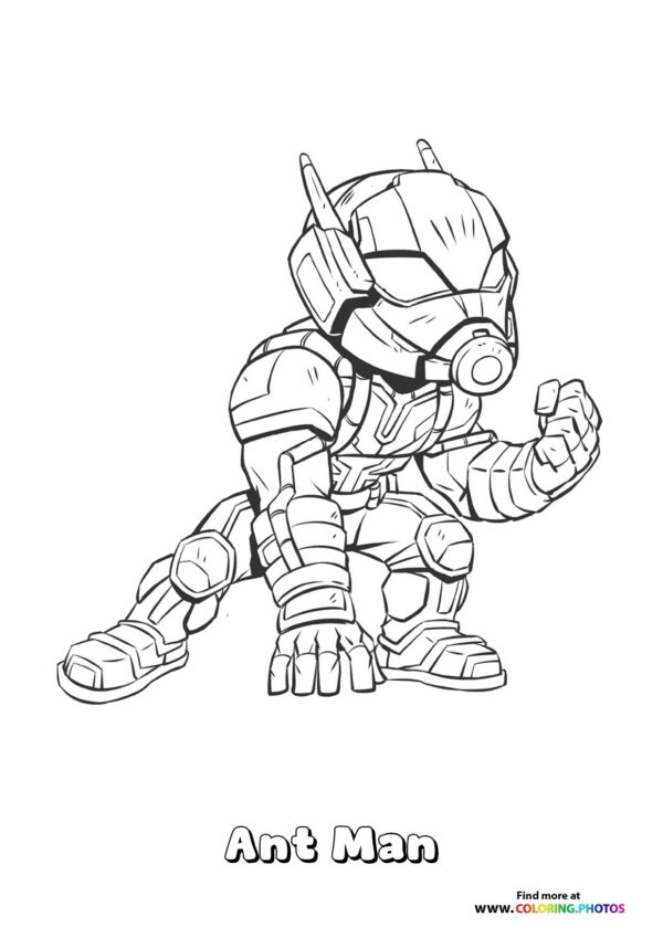 Ant-Man in Battle Suit