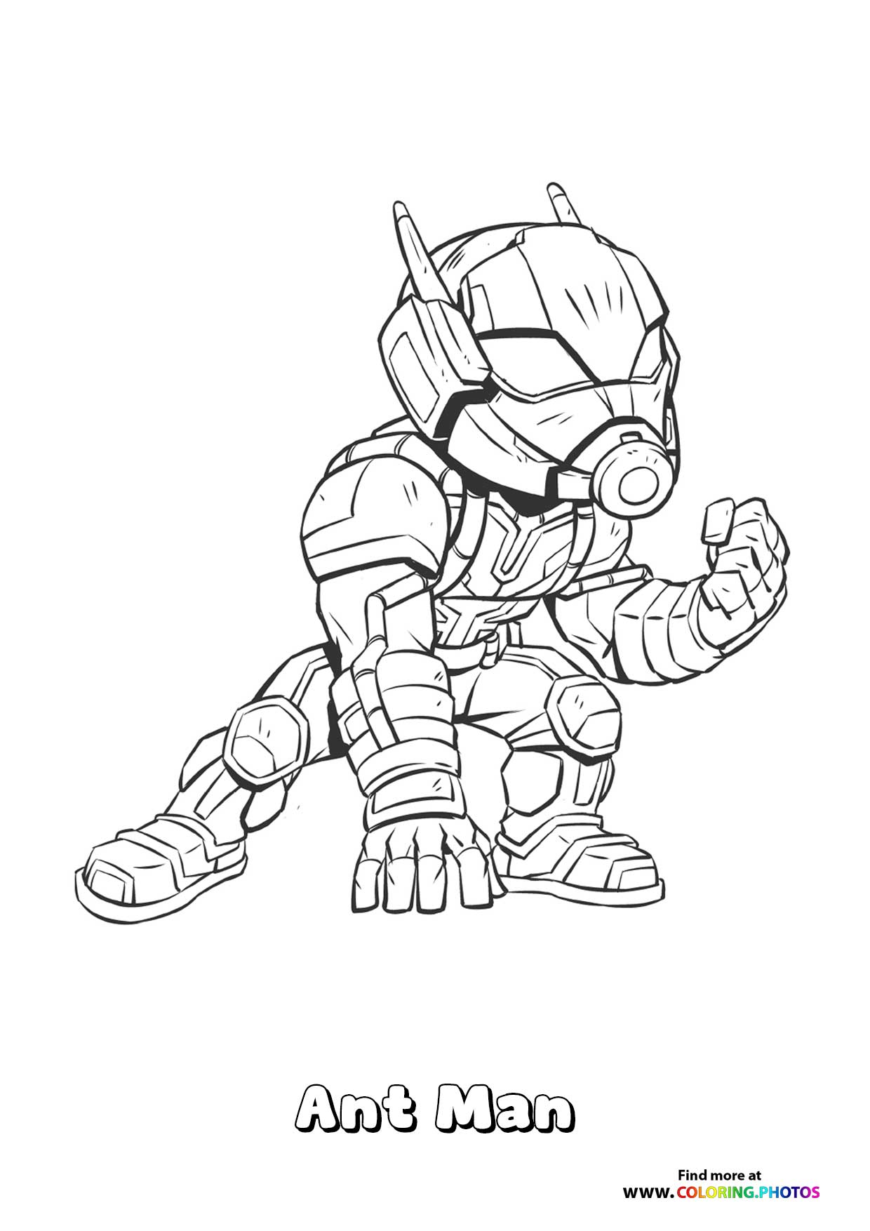 Ant-Man in Battle Suit
