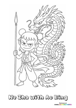 Ne Zha with Ao Bing