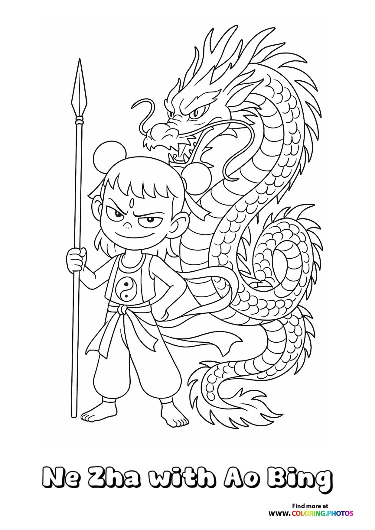 Ne Zha with Ao Bing