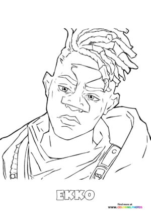 Arcane Ekko portrait