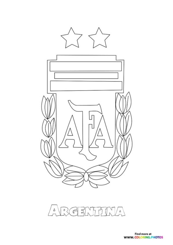 Argentina team logo Copa America 2024