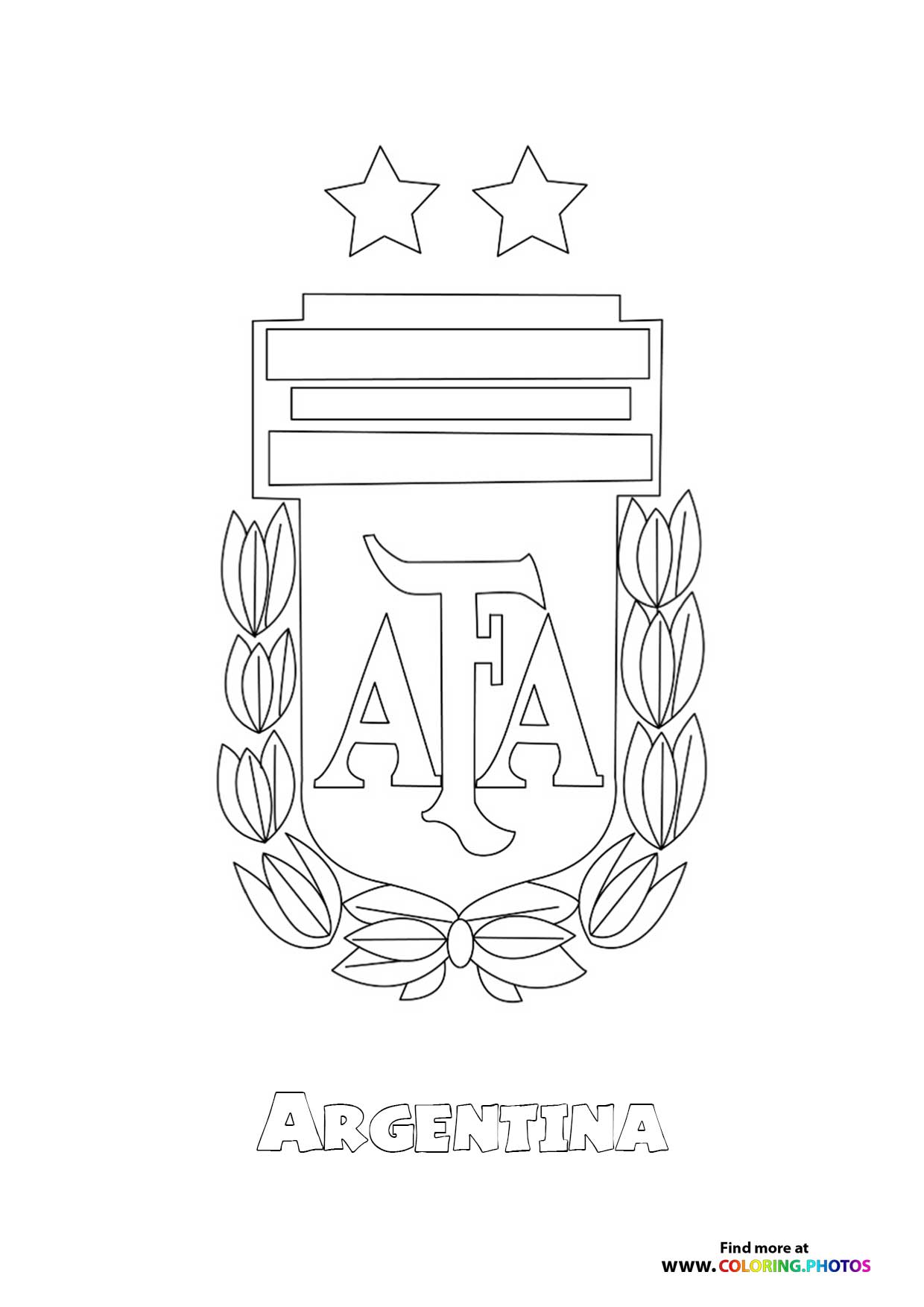 Argentina team logo Copa America 2024