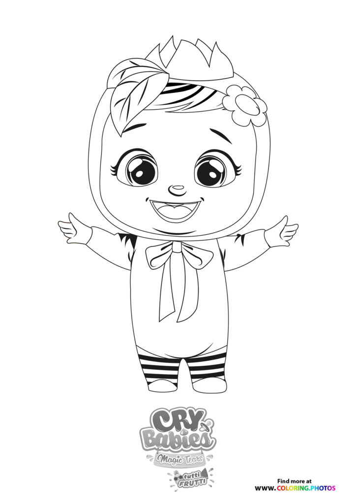 Ari - Cry Babies - Tutti Frutti coloring page