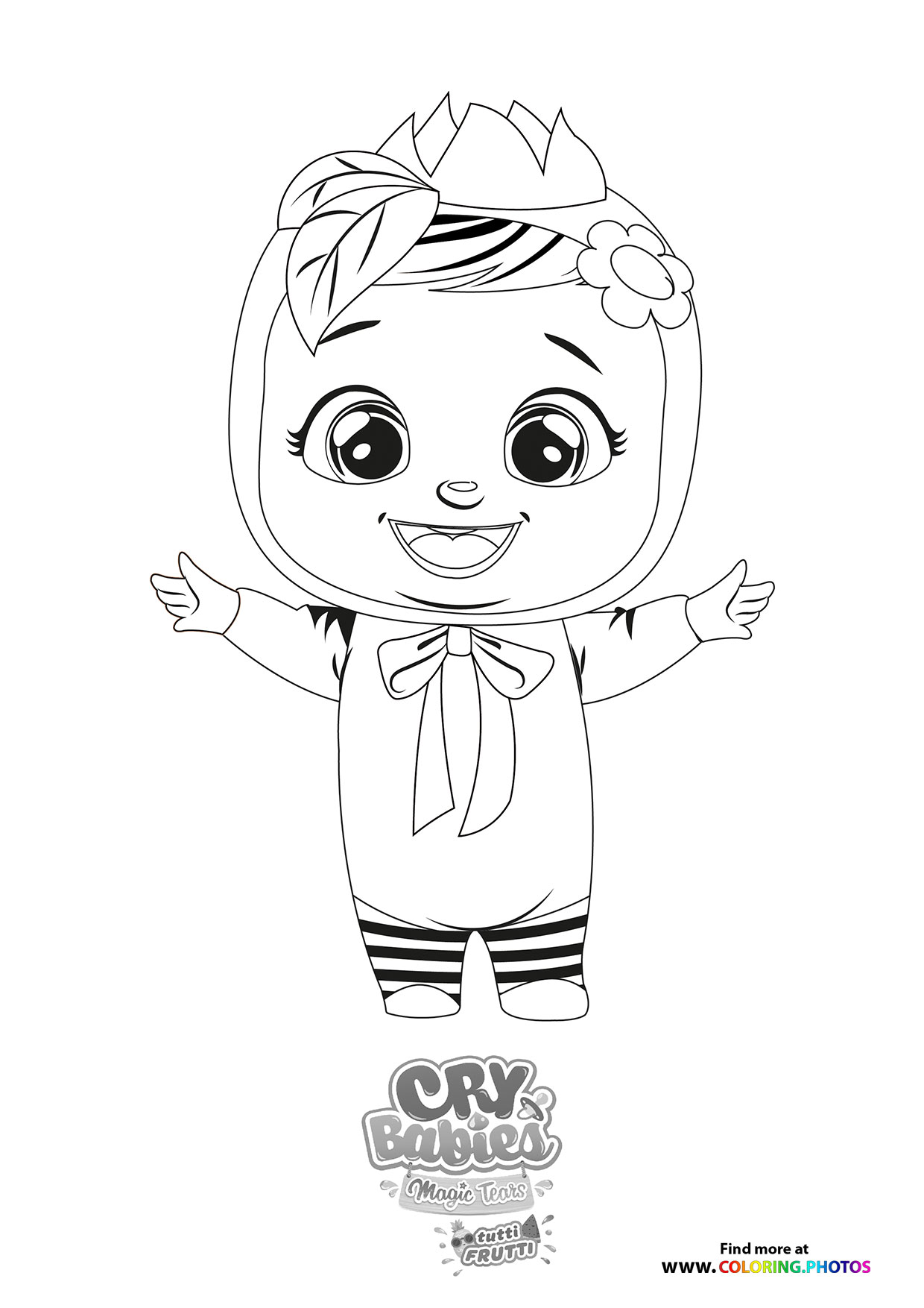 Ari - Cry Babies - Tutti Frutti coloring page