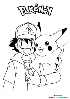 Ash and Pikachu