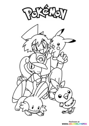 trainer with Pokemon
