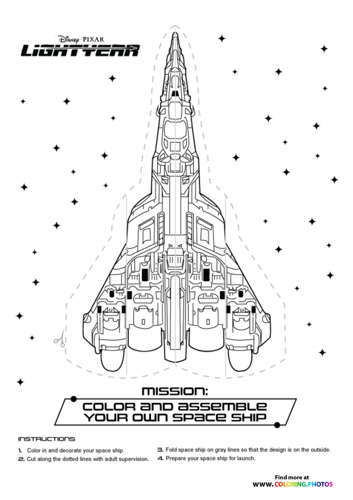 Lightyear Space Ship