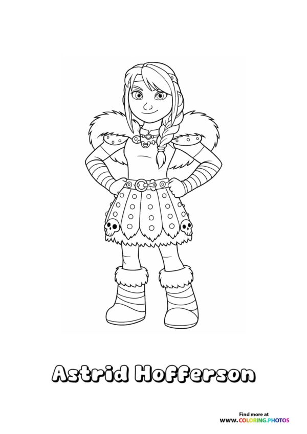 Astrid Hofferson in Viking Armor