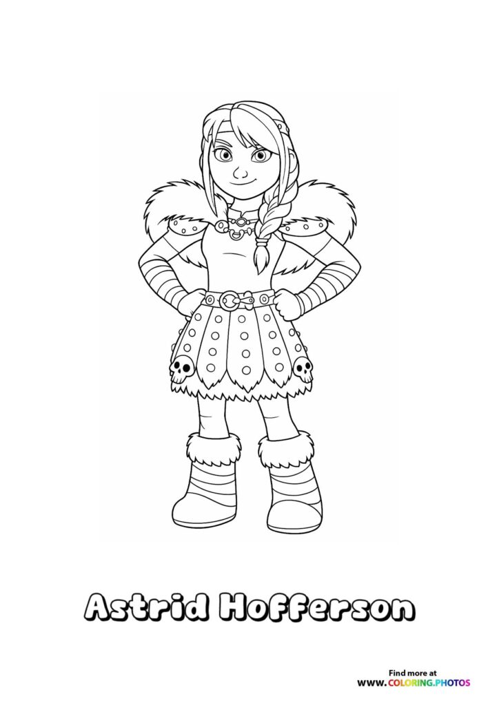 Astrid Hofferson in Viking Armor