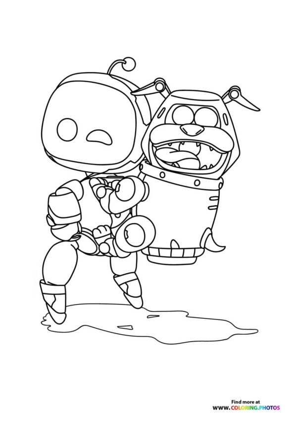 Astro Bot with Robot Companion