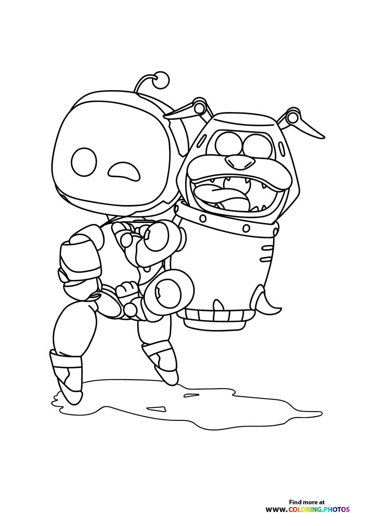 Astro Bot with Robot Companion
