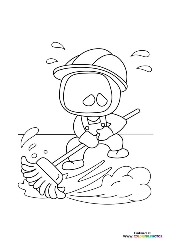 Astro Bot Sweeping