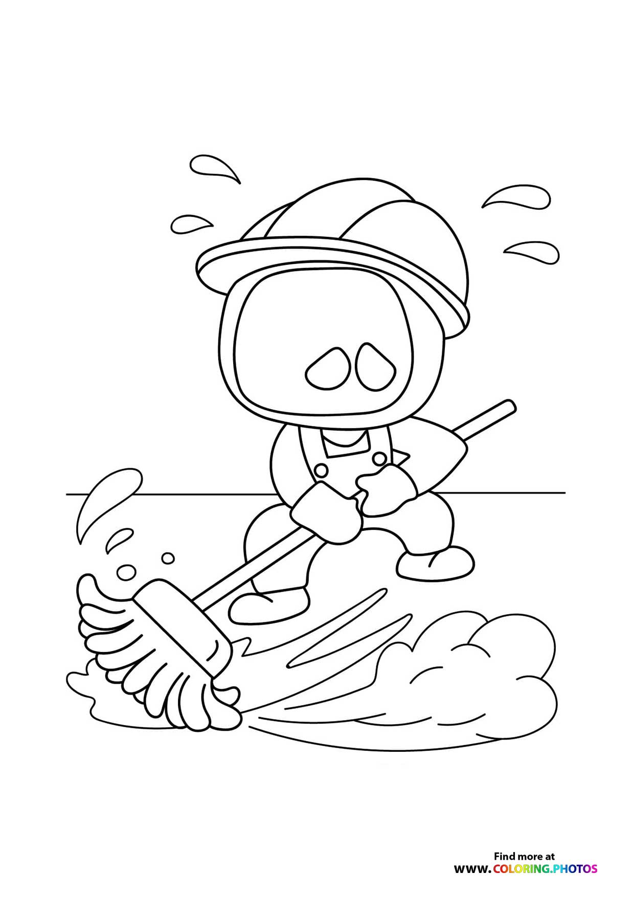 Astro Bot Sweeping