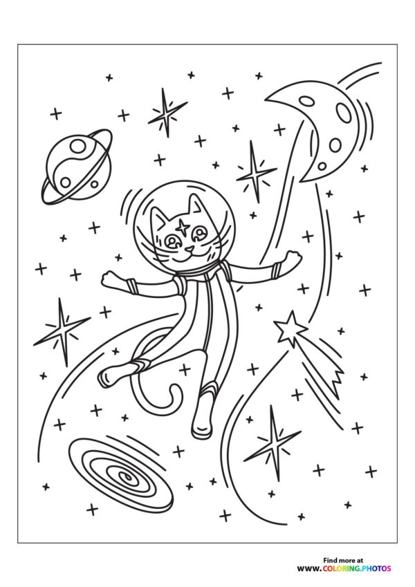 Astronaut cat