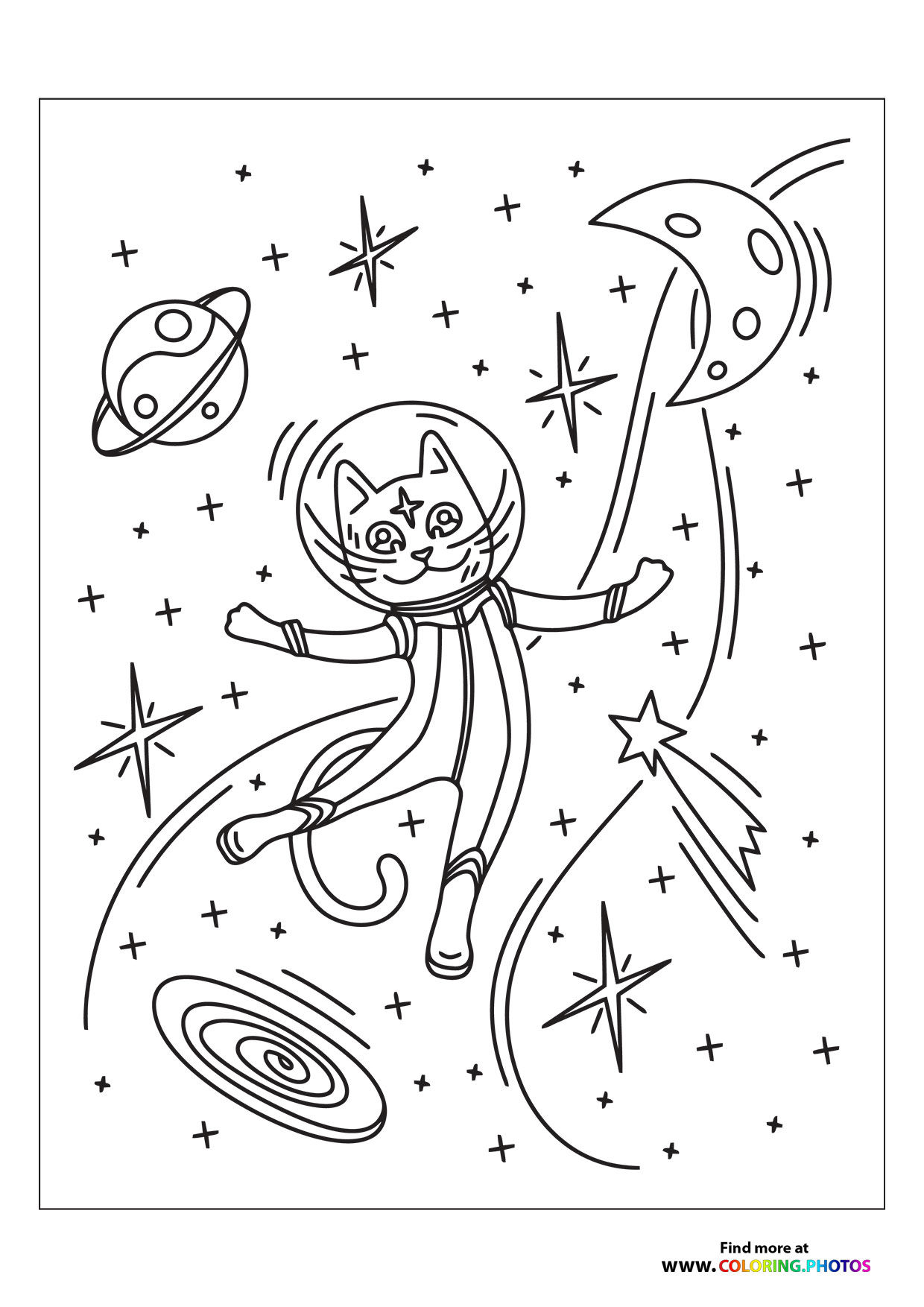 Astronaut cat