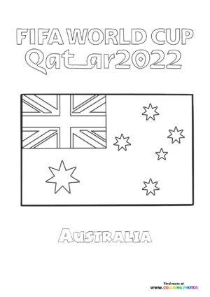Australia World Cup flag
