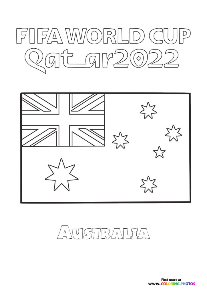 Australia World Cup flag