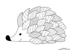 Autumn Hedgehog