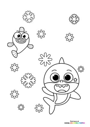 Baby shark christmas